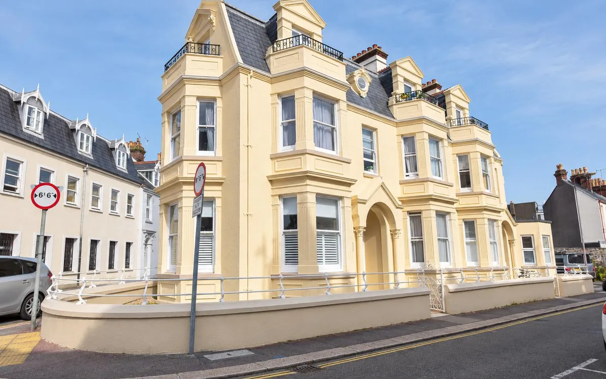West park avenue st helier 35007870 pale yellow victorian corner townhouse