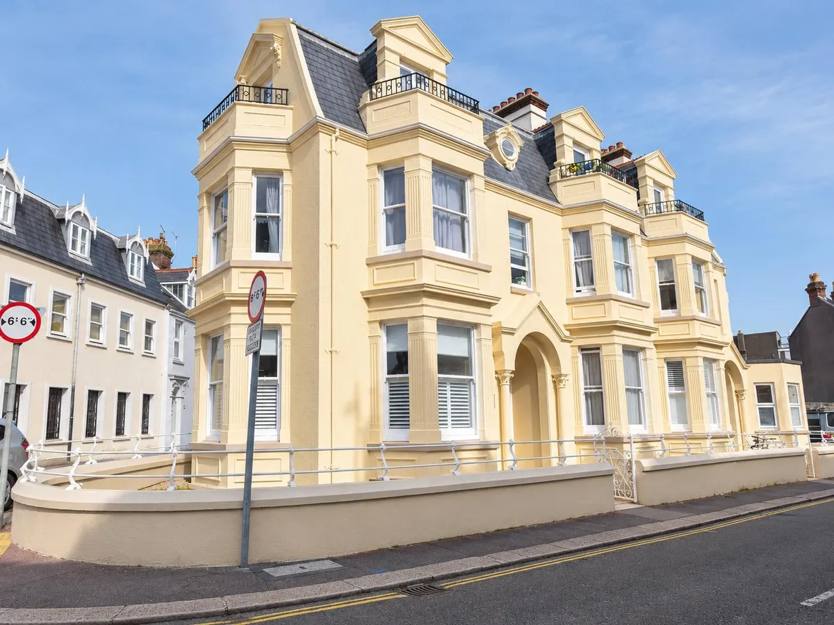 West park avenue st helier 35007870 pale yellow victorian corner townhouse